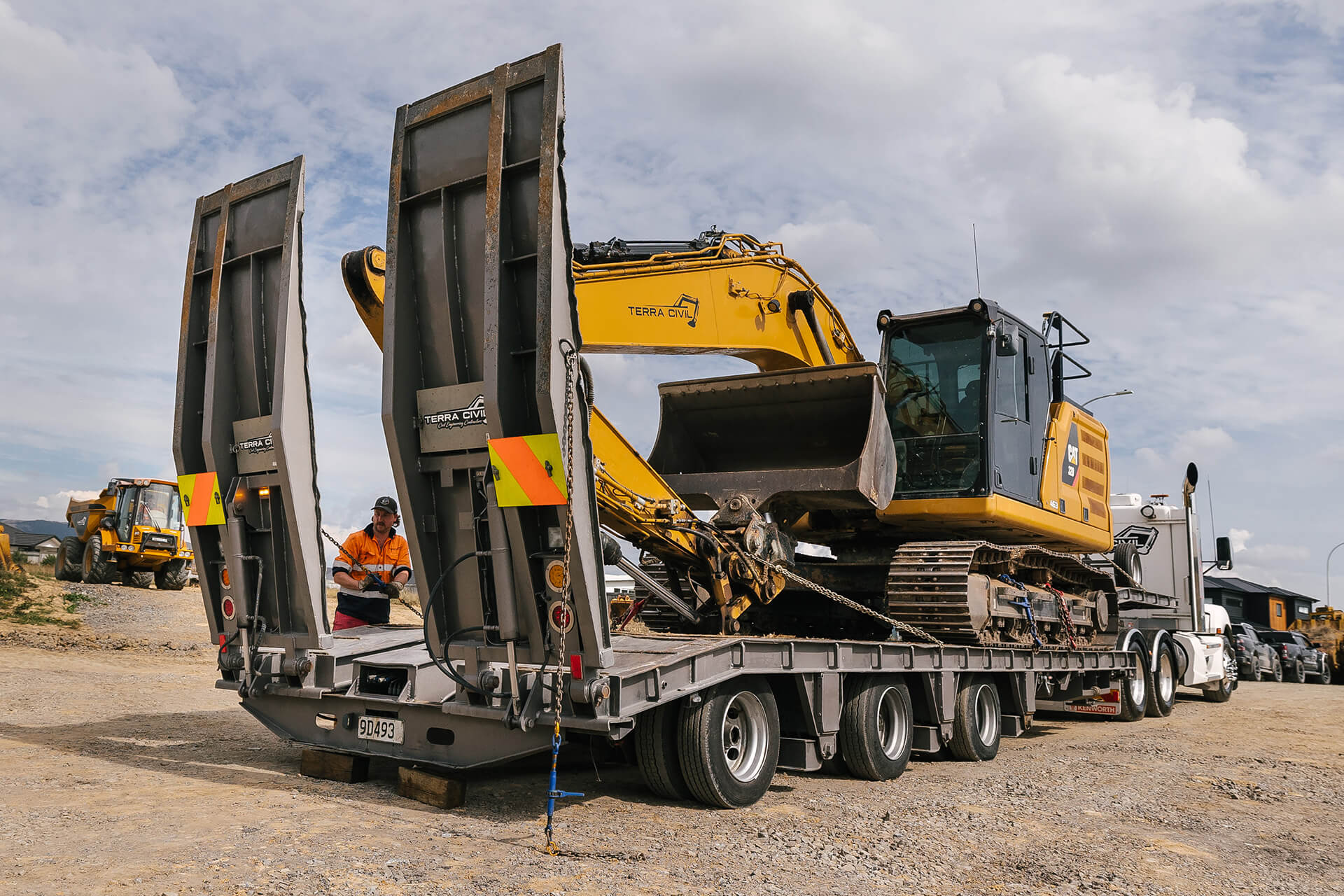 Transporting Construction Equipment